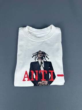 Rihanna Anti World Tour 2016 Long Sleeve White T-Shirt
